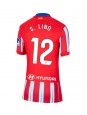 Billige Atletico Madrid Samuel Lino #12 Hjemmedrakt Dame 2024-25 Kortermet